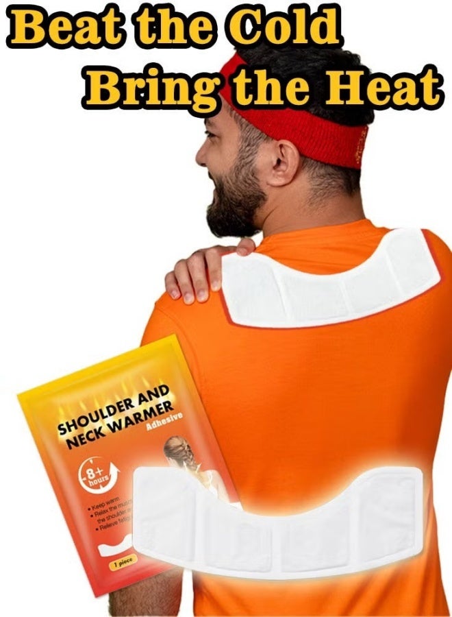 Hodaf 5 pcs Shoulder and Neck Warmer Patch – Disposable Hot Therapy Packs for Neck & Shoulder – Up to 8 Hours of Heat Long Lasting & Discomfort Relief for Winter Outdoor Work, Sports Activities - Image 5